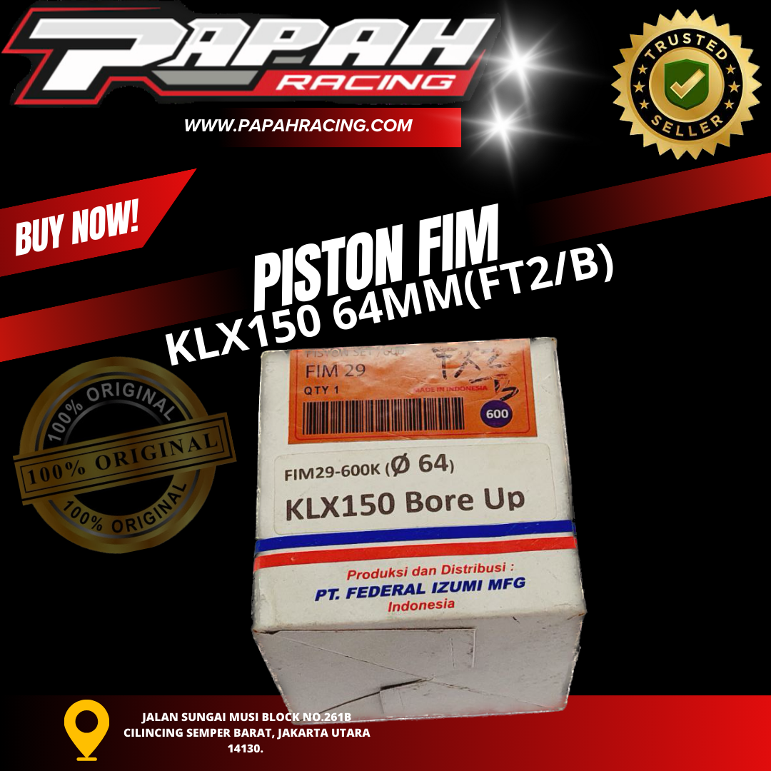 PISTON FIM KLX150 64 P. ( FT2/B ) 